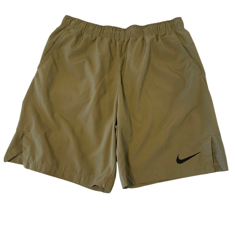 Nike Dri Fit Shorts Gray Mens Large Athletic